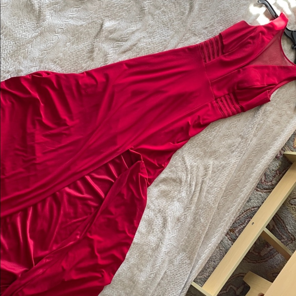 Red prom/Mardi Gras dress